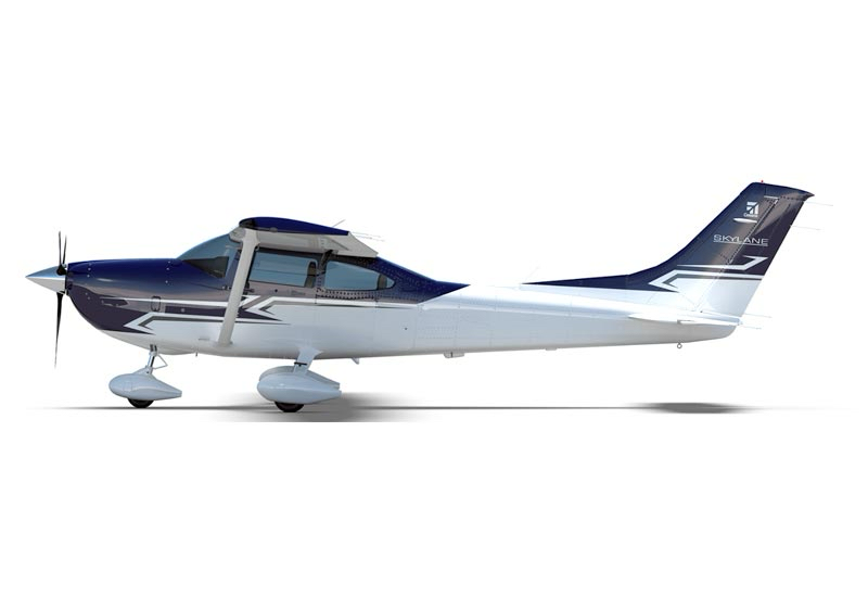 Cessna 182 Skylane The trio autopilot is a nice addition to the Cessna 182 skyline.