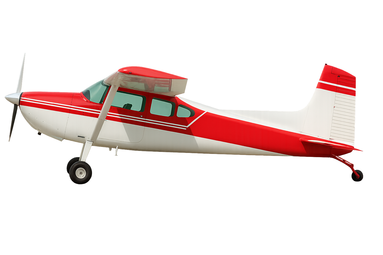Cessna 180 side profile